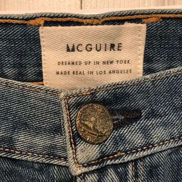 McGuire Mrs. Robinson Distressed Jeans - Picture 7 of 8